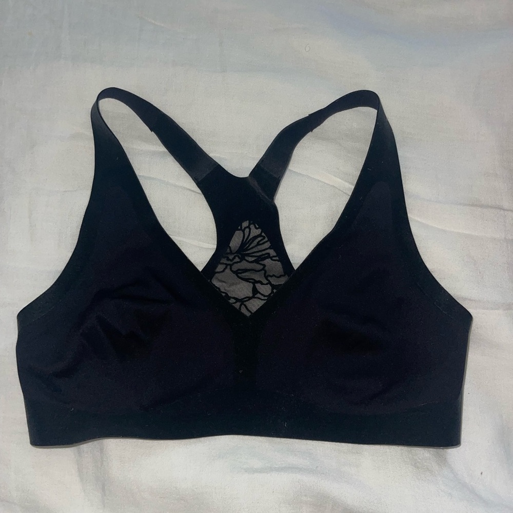 Black Lululemon Lace Sports Bra